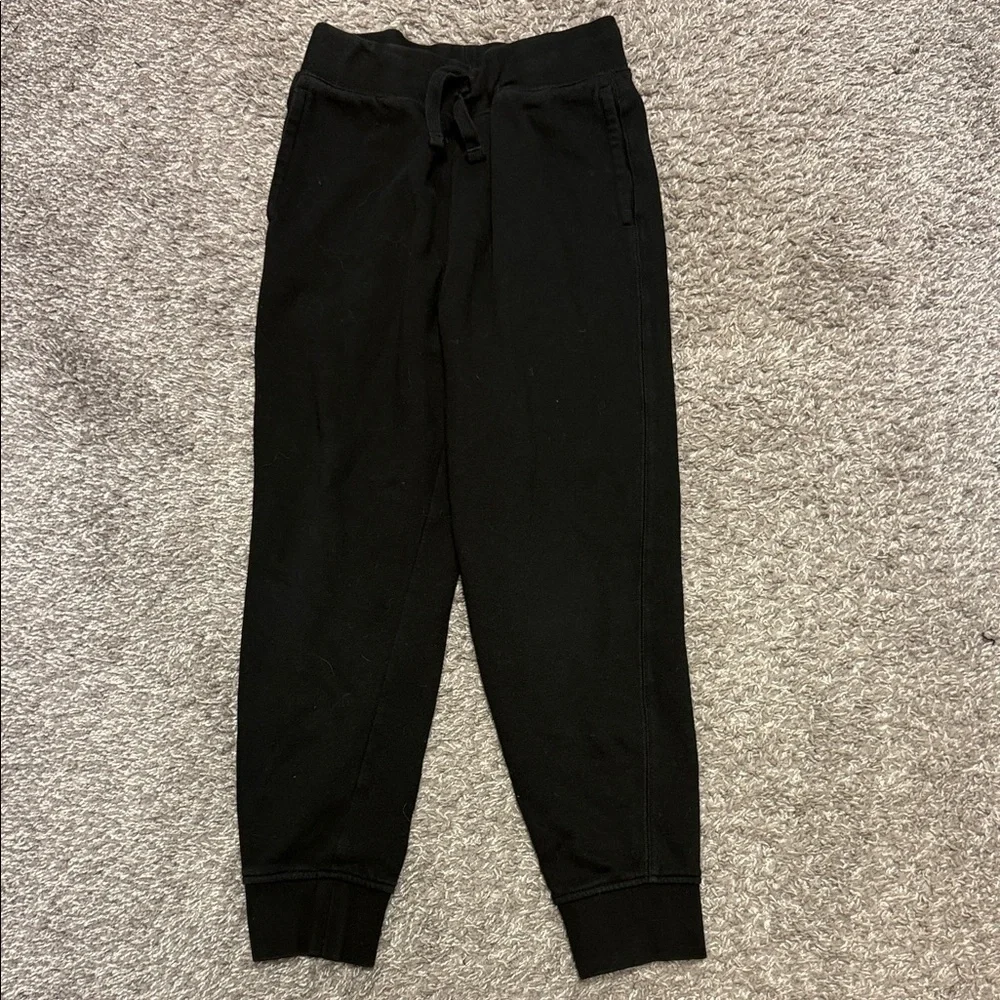 EUC Boys GapKids Black Joggers, Size L